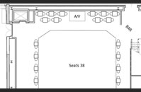 BB's Stage Door Canteen Level 2 Show Seating